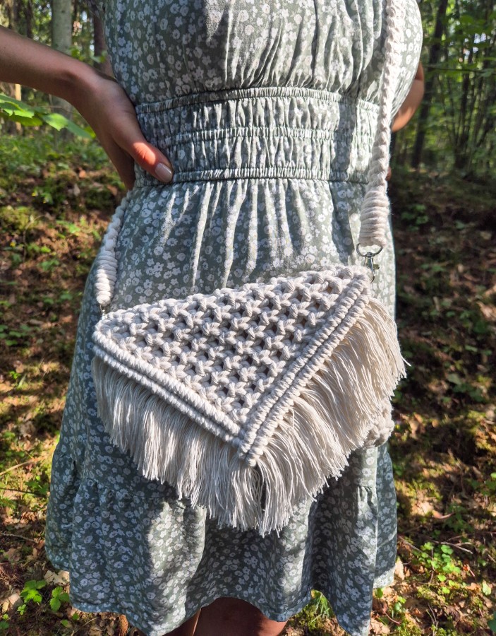 Macrame rankinė