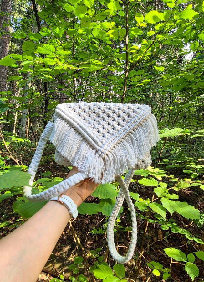 Macrame rankinė