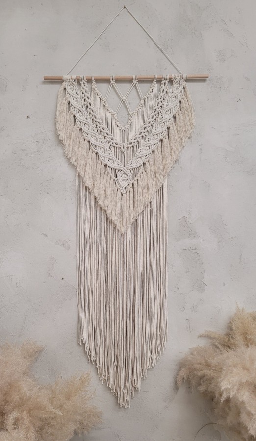 Macrame sienos dekoracija