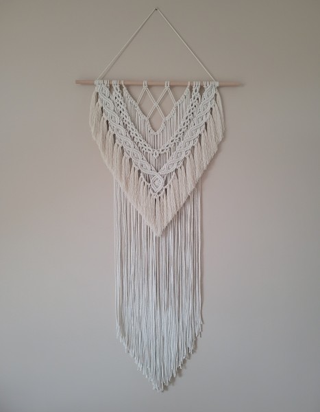 Macrame sienos dekoracija