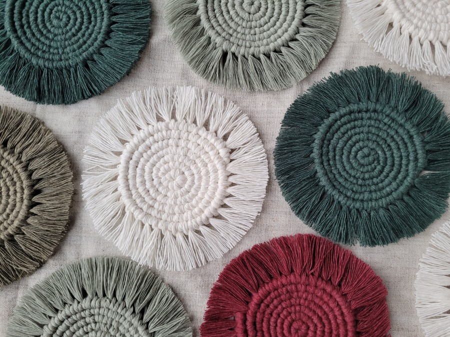 Macrame padėkliukai