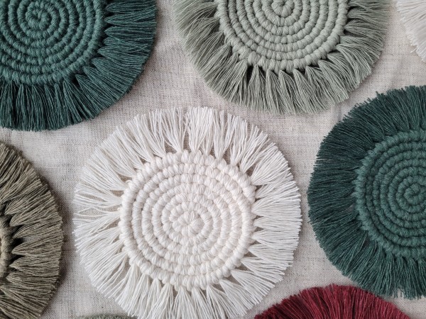 Macrame padėkliukai