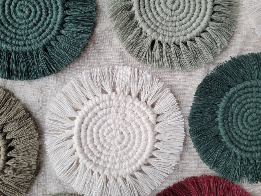 Macrame padėkliukai