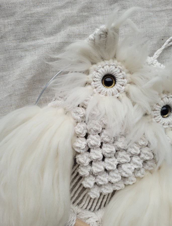 Sienos dekoracija - Pelėda 