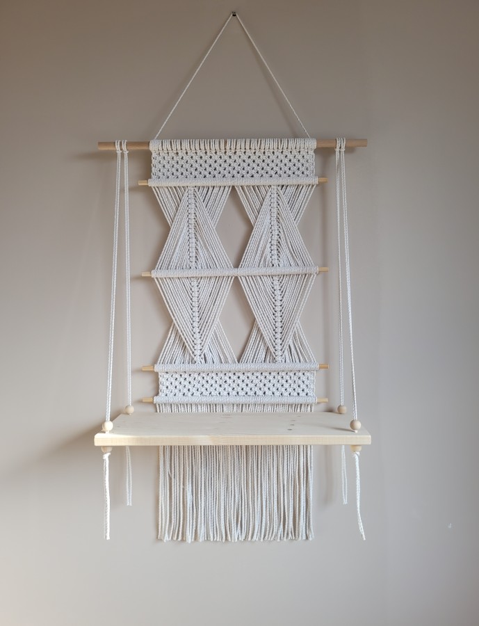 Macrame lentynelė  - Aura