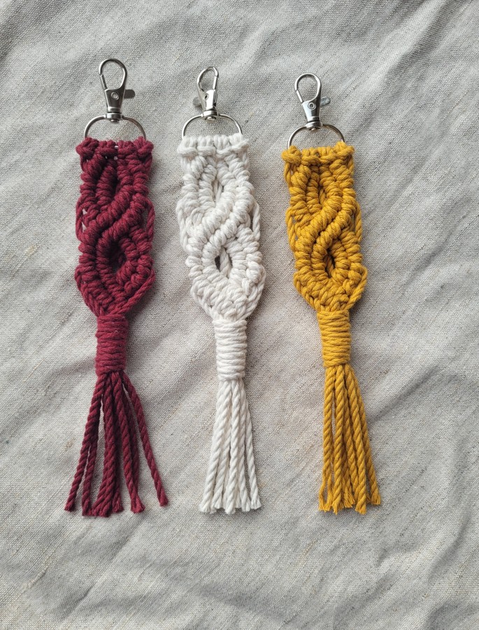 Raktų pakabukas - pynės