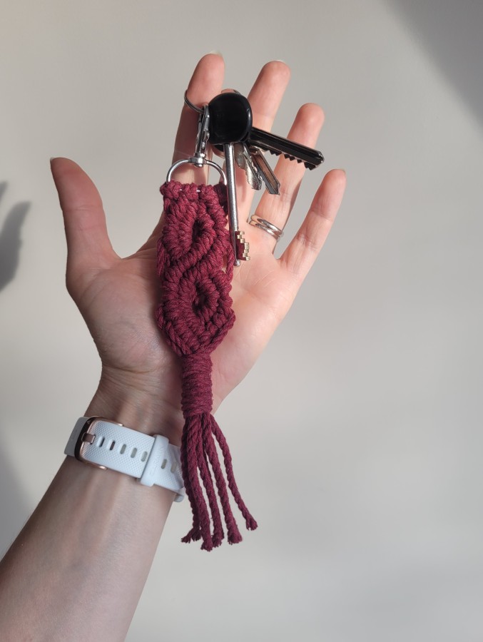 Raktų pakabukas - pynės