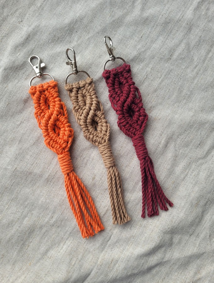 Raktų pakabukas - pynės