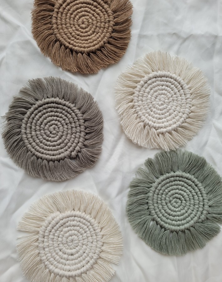 Rankų darbo padėkliukų rinkinys