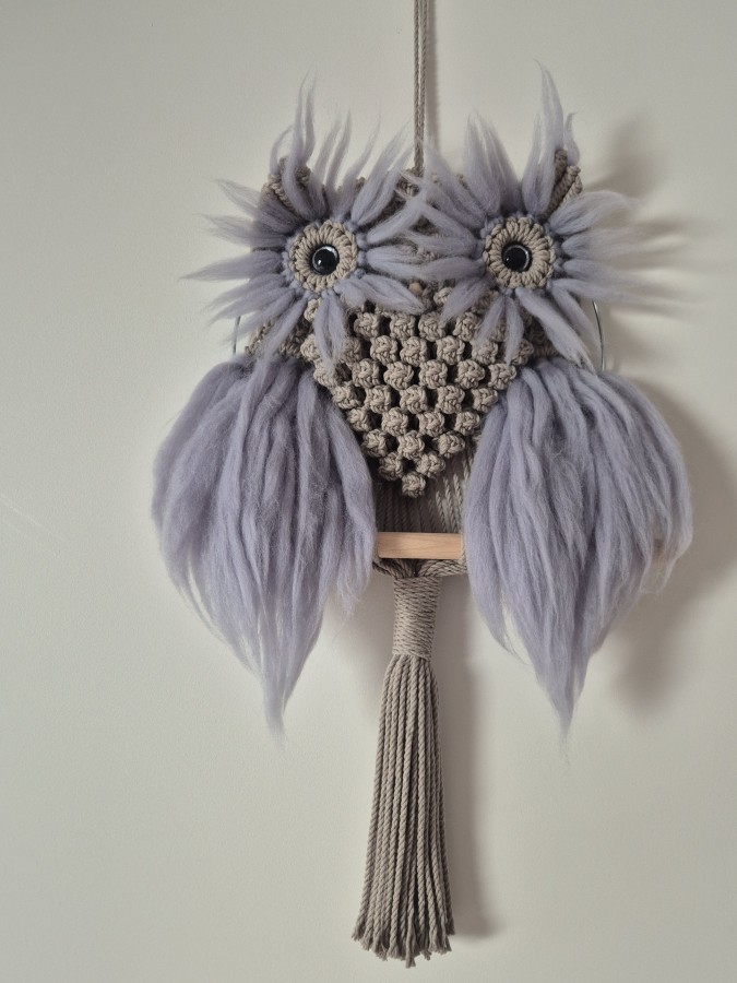 Sienos dekoracija - Pelėda