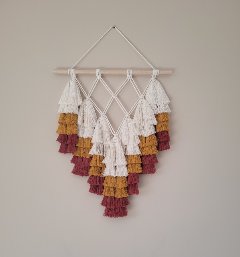 Trijų spalvų dekoracija